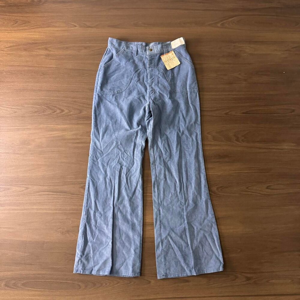 Vintage Deadstock Bell Bottom Corduroy Pants Size 32
